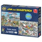 Casse-Tete 2x1000 Pieces, Air Terre Mer Et Chaos