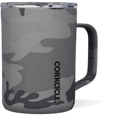 Mug 16oz Grey Camo