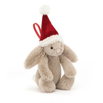 Timide Lapin De Noel Ornement