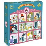 Puzzle histoire  /  le petit chaperon rouge  /  35pcs