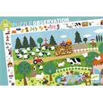 Puzzle observation ferme 35 pcs