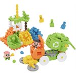 Mini Waffle Camion Recyclage 148 Pieces (ML)