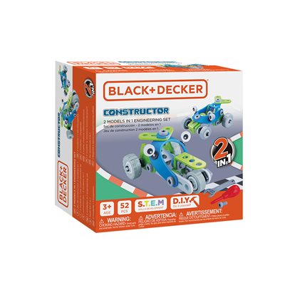 Constructor Jr Ens. 2 Modeles 52 Pieces