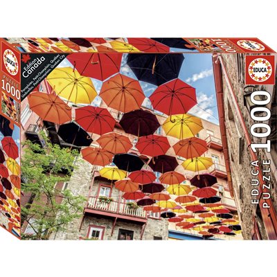 Puzzle 1000 Parapluies Petit-Champlain