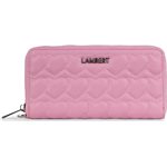 Fiona Whisper Pink Smooth Heart Quilting Wallet