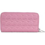 Fiona Whisper Pink Smooth Heart Quilting Wallet