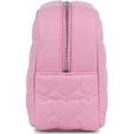 Rosie Whisper Pink Smooth Heart Quilting Pouch