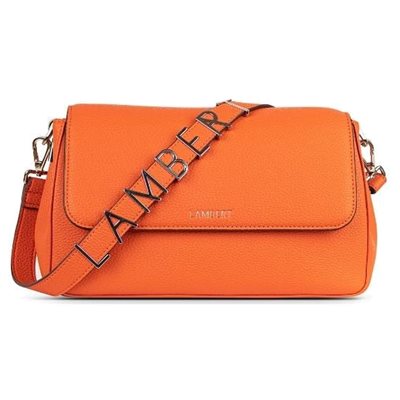 Lambert Sam Handbag Papaya Pebble