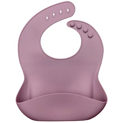 Bavette Silicone - Mauve