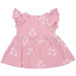 Robe A Volant - Bouquet 6-12m