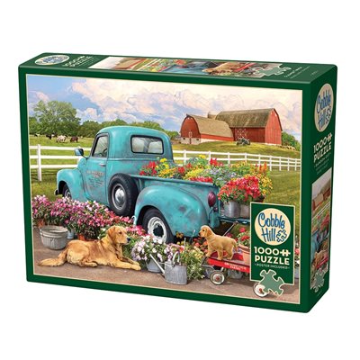 Ct 1000 pieces, flower truck