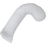 Snoozer Dream Weaver Oreiller De Corps Blanc + Taie