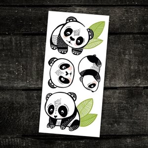 Tatouage Les Pandas Sympas