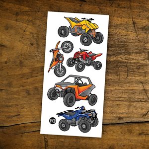 Tatouage Les Vehicules Tout-Terrain