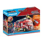 Fire Truck With Flashing Lights