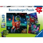 Puzzle Dinosaurs In Space 3x49 Mcx