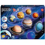 Puzzle Systeme Solaire 27 / 54 / 72 / 108 Mcx