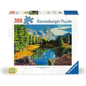 Puzzle Rocky Mountain Reflections 300 Pc Large Format