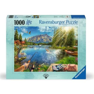 Puzzle Life At The Lake 1000 Pc Puzzle