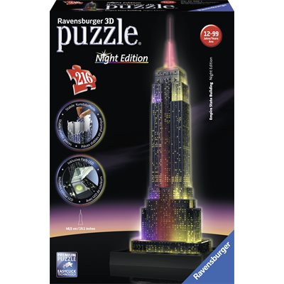 Puzzle Empire State Building La Nuit