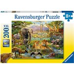 Puzzle Animaux De La Savane (200 Pc)