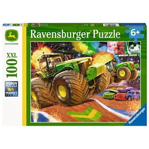 Puzzle John Deere Big Wheels 100p