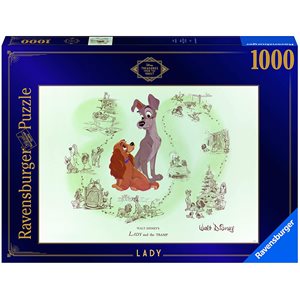 Puzzle Disney Lady 1000 Mcx