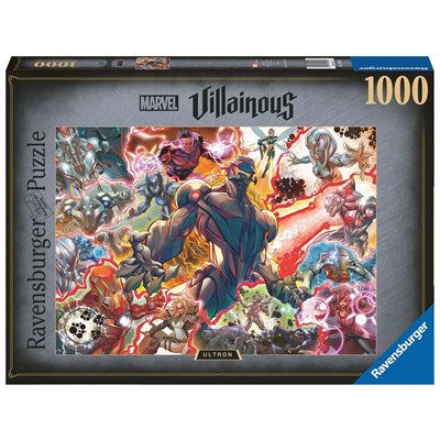 Puzzle Marvel Villlainous Ultron 1000 Mcx