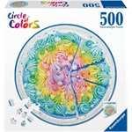 Puzzle Circle Of Colors Gateau Arc-En-Ciel 500 Mcx