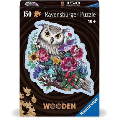 Casse-Tete Puzzle En Bois Chouette 150 Mcx